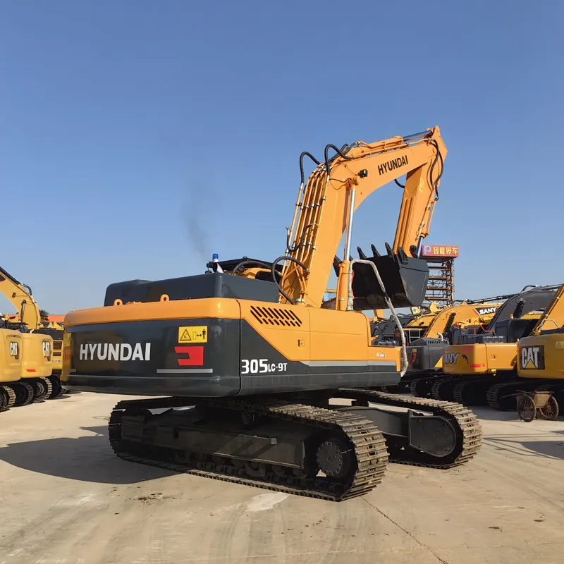 二手现代305-9挖掘机