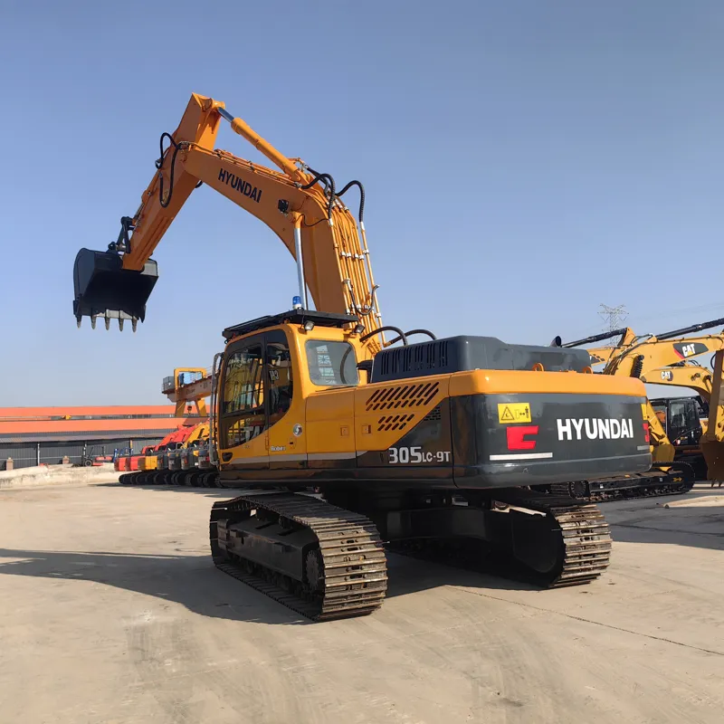 二手现代305-9挖掘机