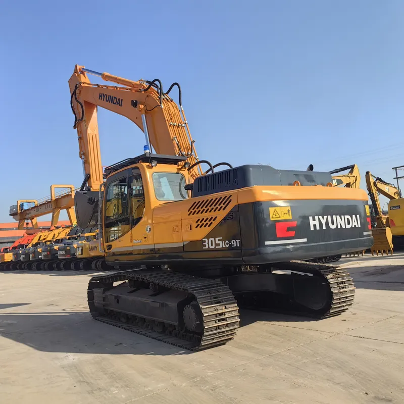 二手现代305-9挖掘机