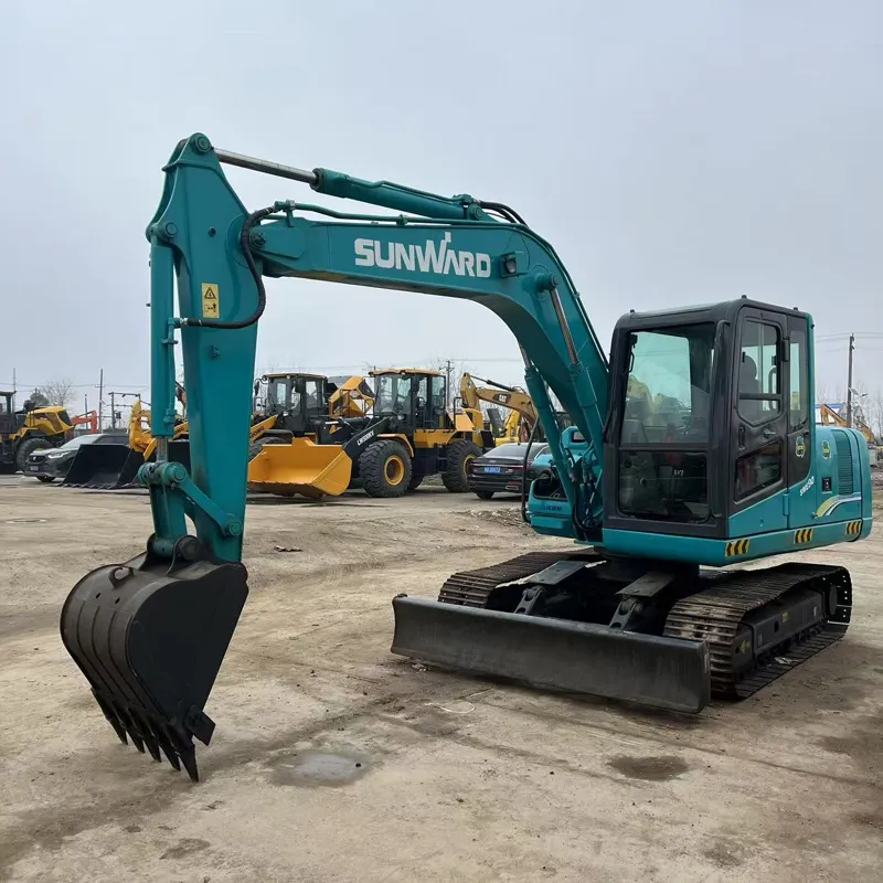 二手山河智能90挖掘机