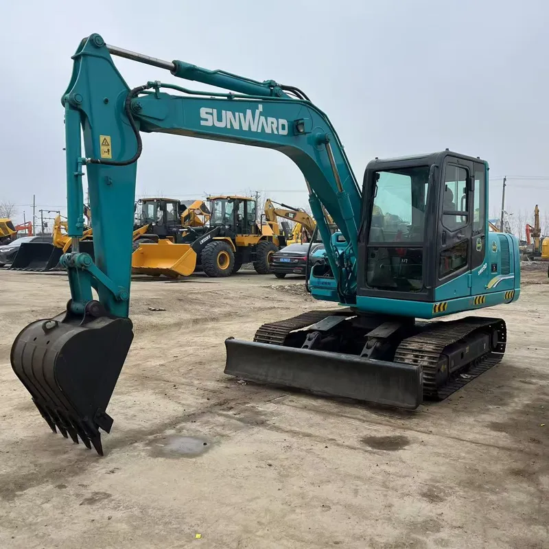 二手山河智能90挖掘机