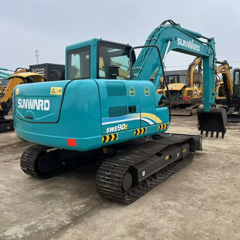 二手山河智能90挖掘机