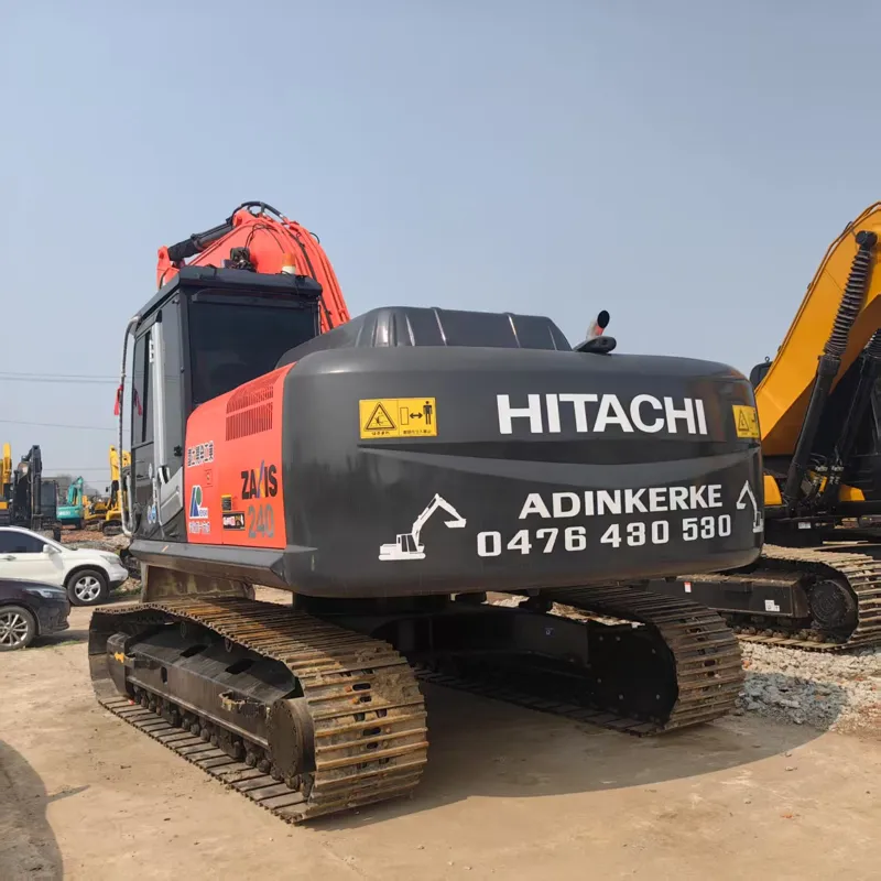 二手日立240挖掘机