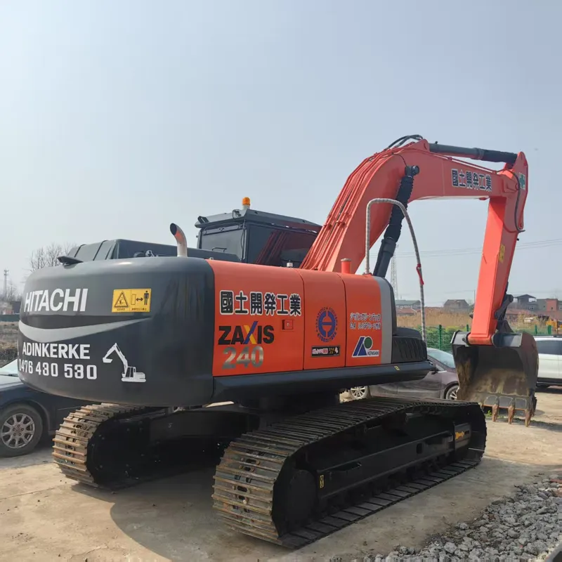 二手日立240挖掘机