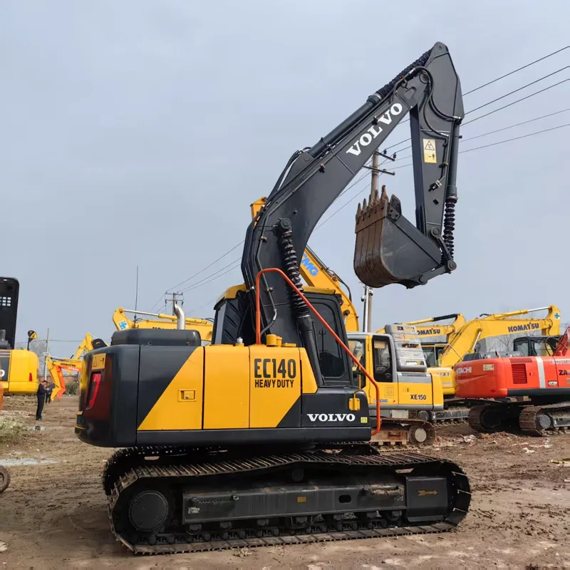 二手沃尔沃140挖掘机