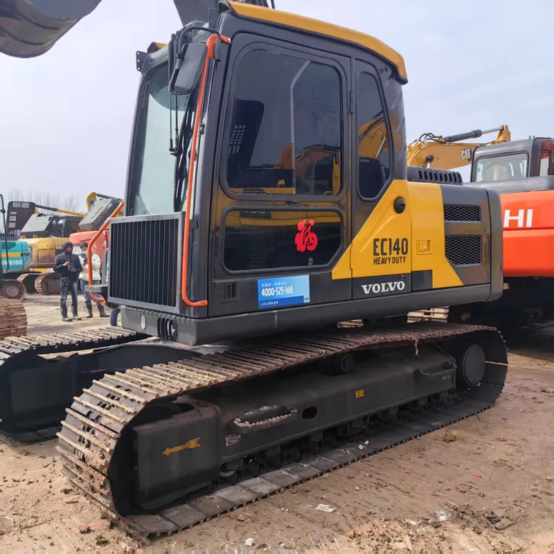 二手沃尔沃140挖掘机