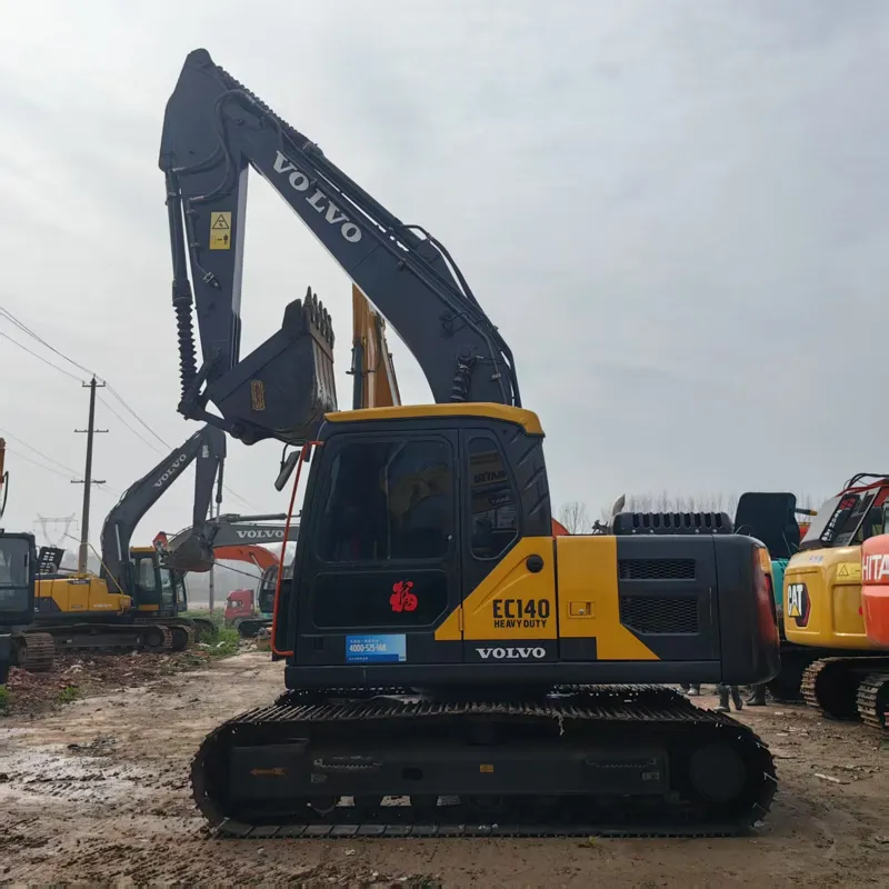 二手沃尔沃140挖掘机
