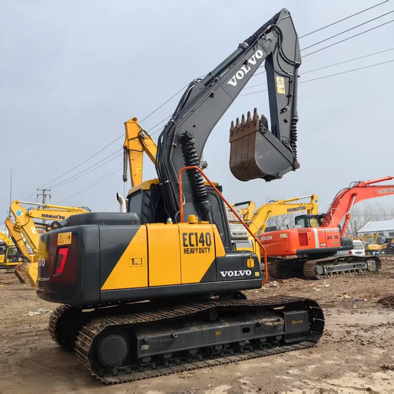 二手沃尔沃140挖掘机