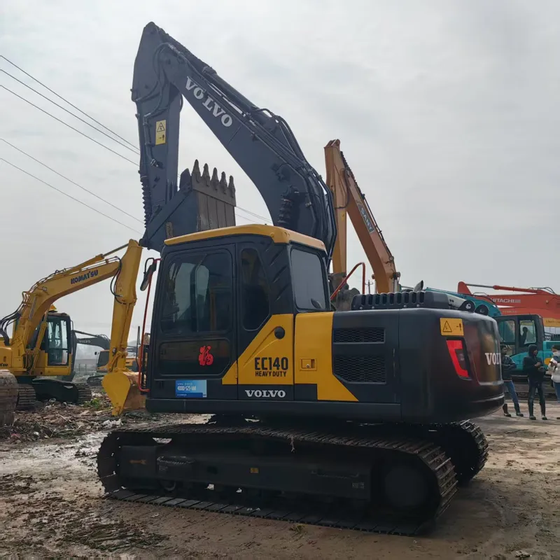 二手沃尔沃140挖掘机