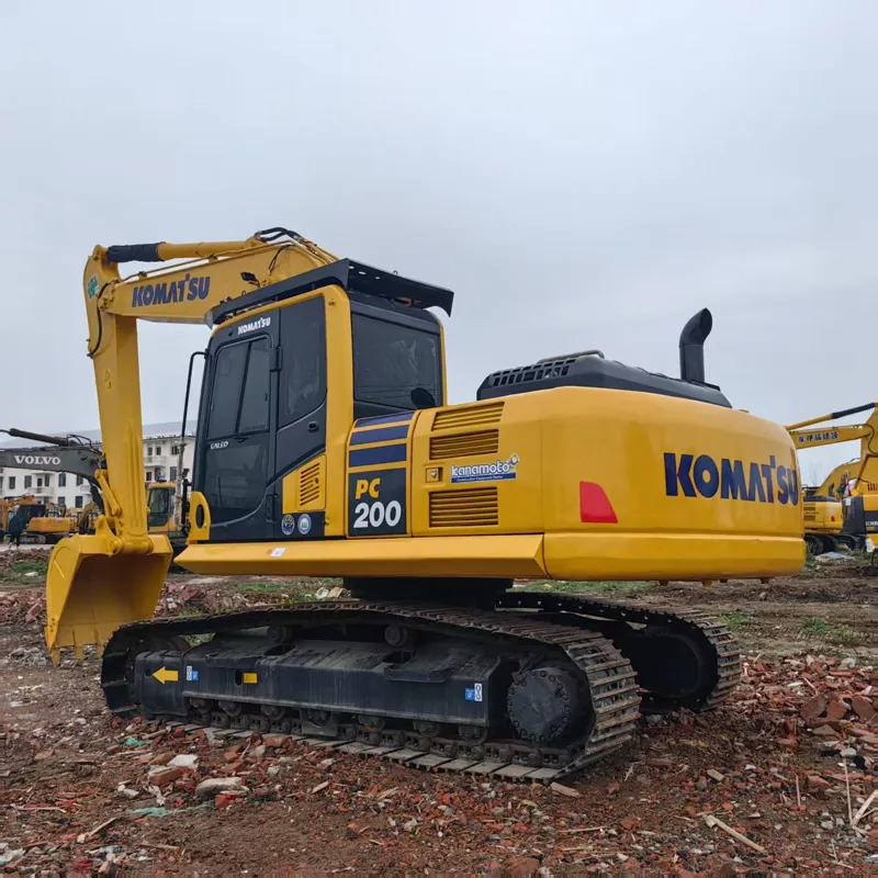 二手小松200-8挖掘机