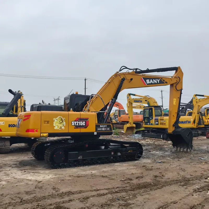 二手三一215挖掘机