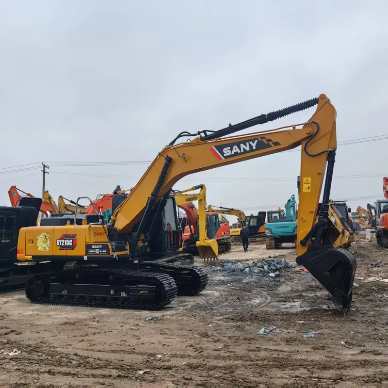 二手三一215挖掘机