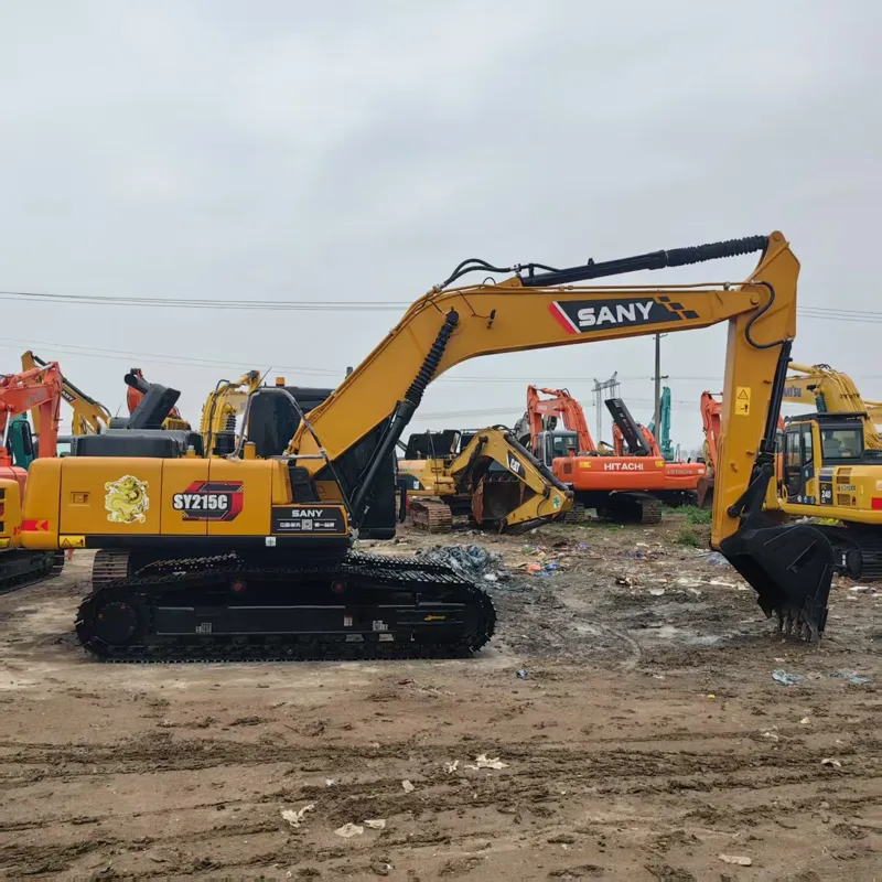 二手三一215挖掘机