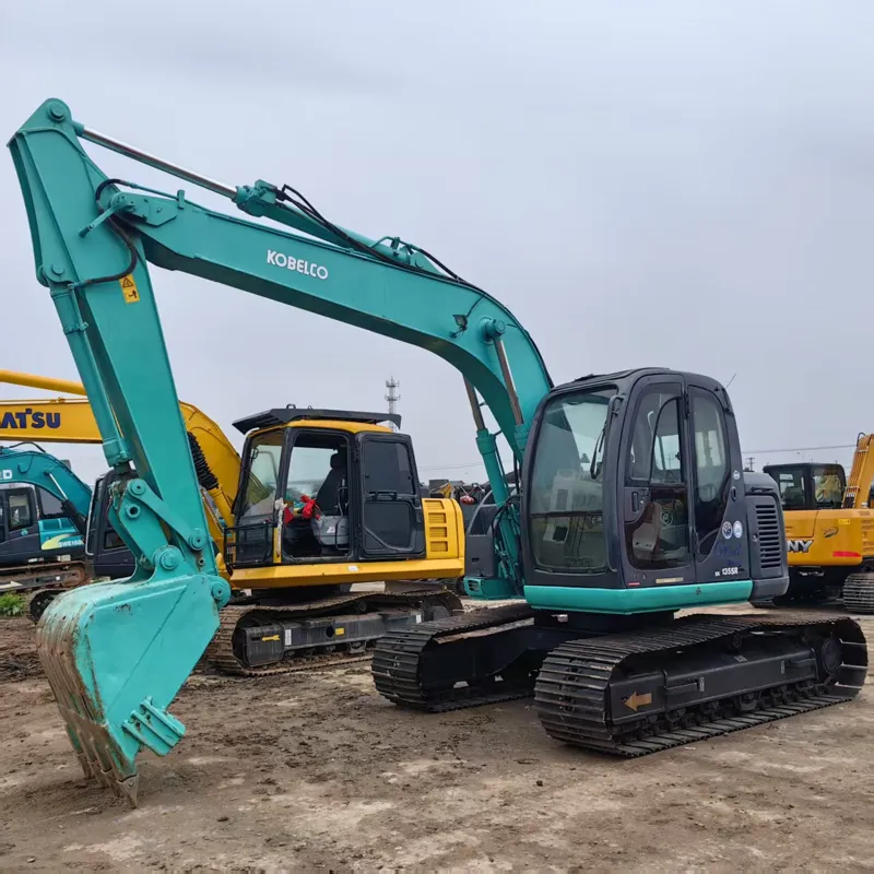 二手神钢135无尾 挖掘机