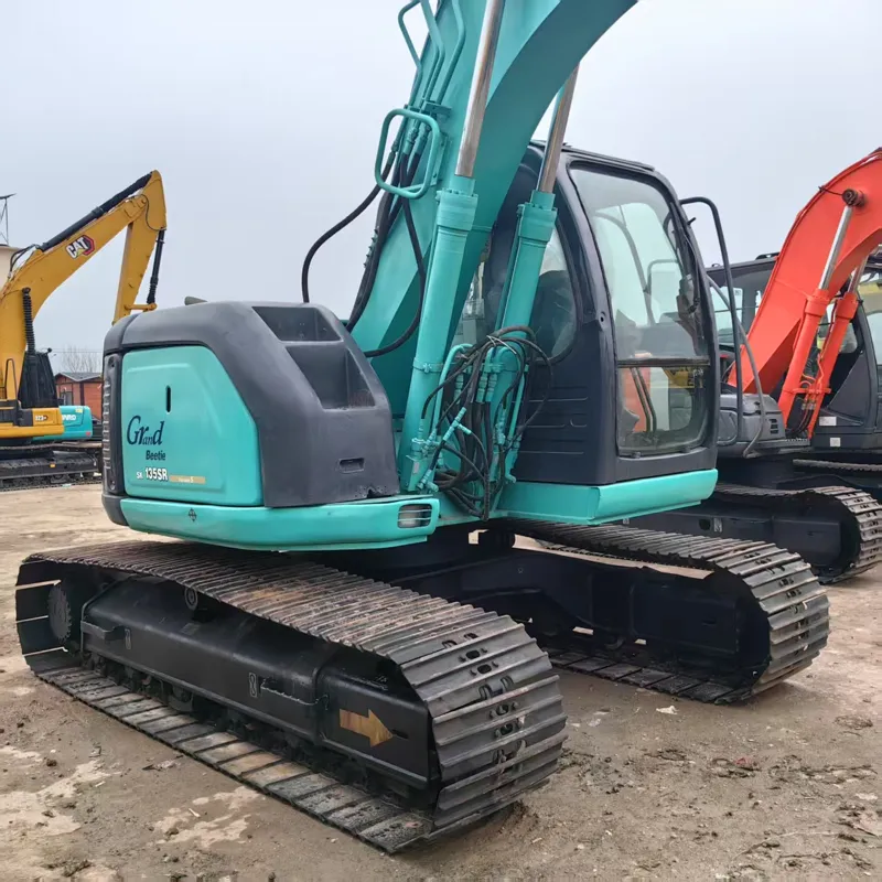 二手神钢135无尾 挖掘机