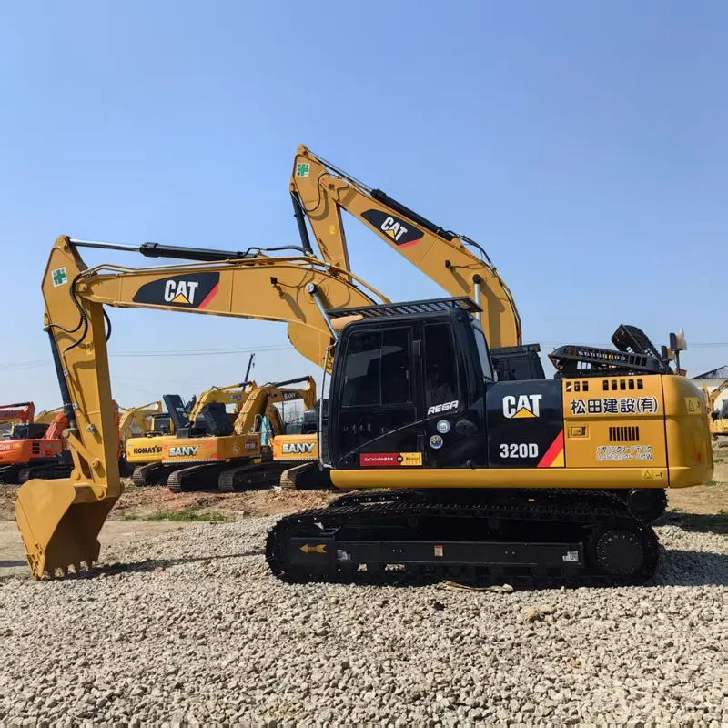 二手卡特320D2挖掘机
