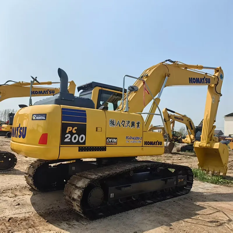 二手小松200挖掘机