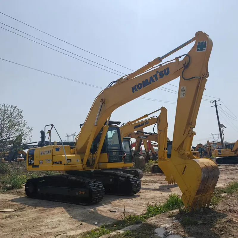 二手小松200挖掘机