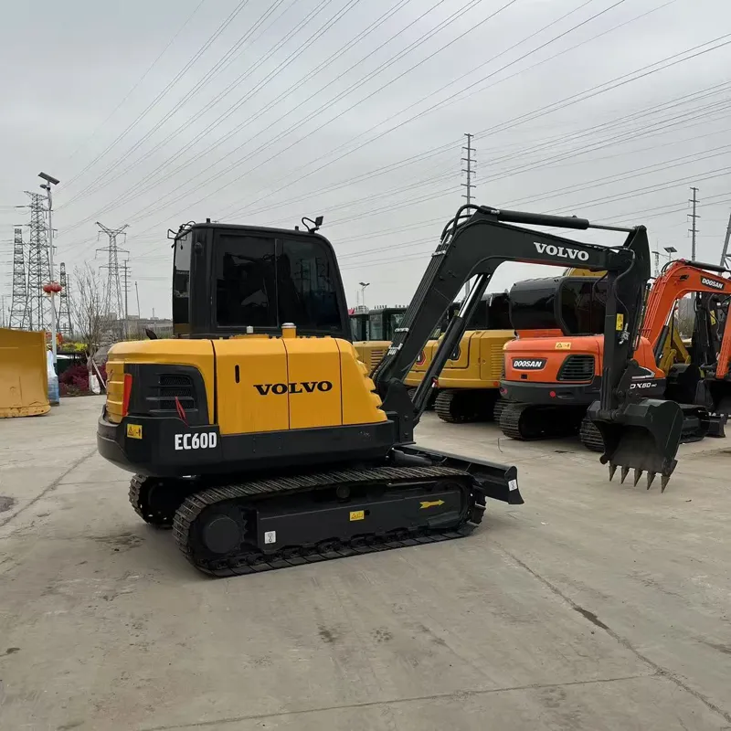 二手沃尔沃60D挖掘机