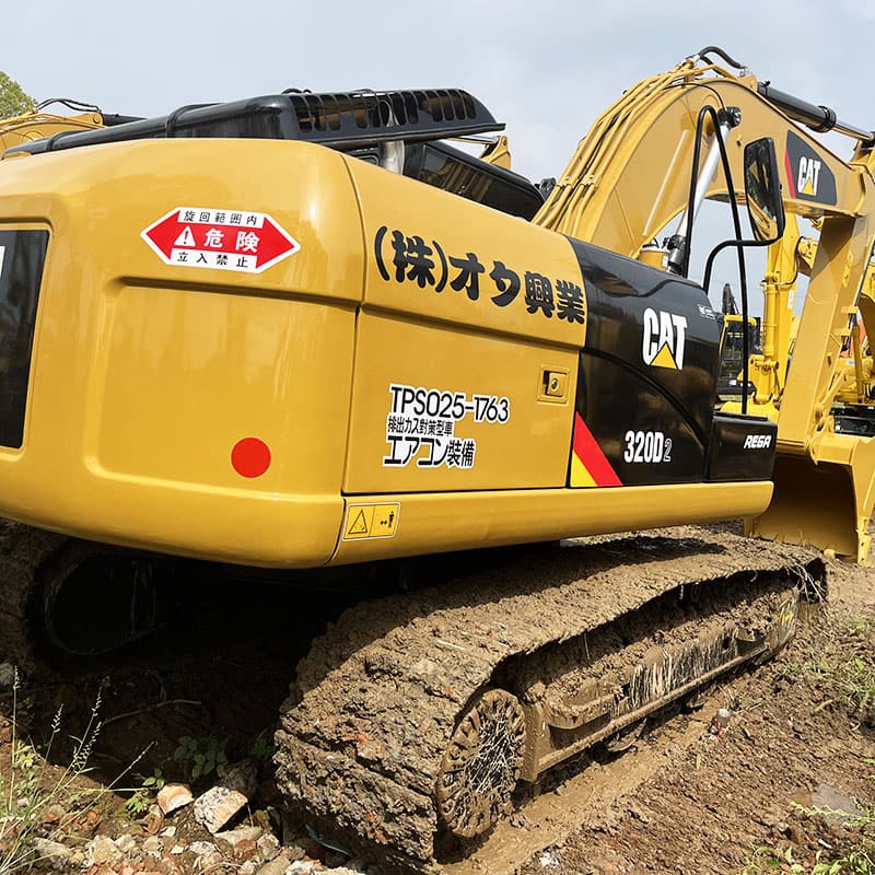 二手卡特320D2挖掘机