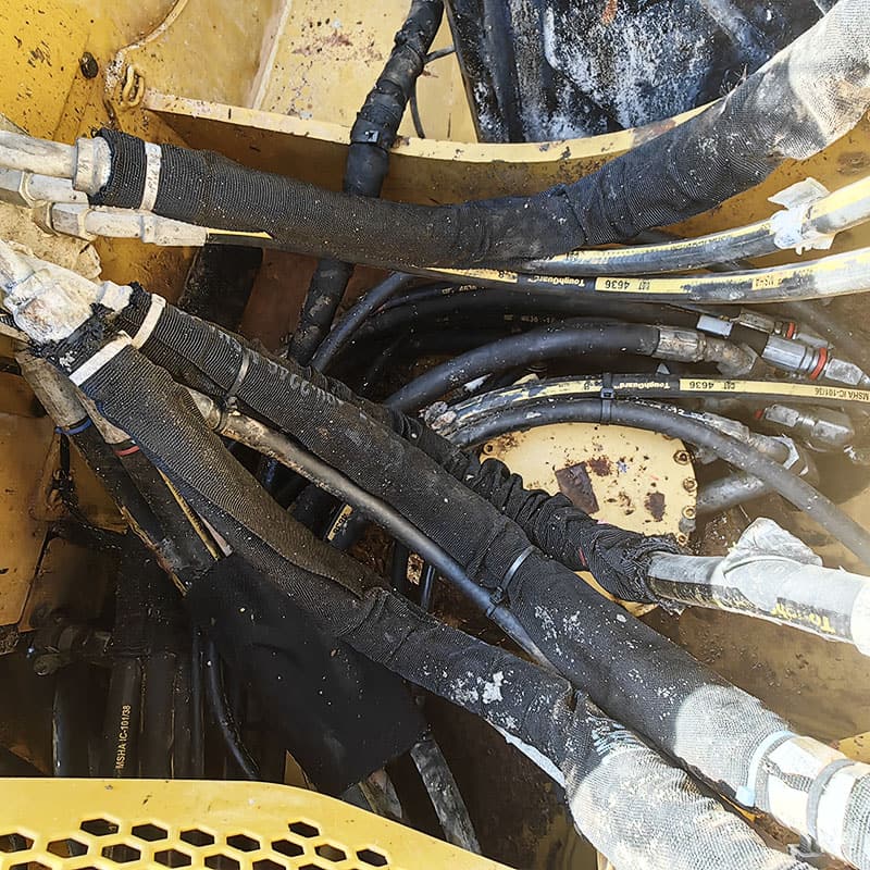 二手卡特307.5挖掘机