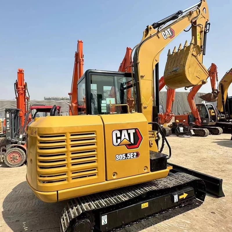 二手卡特305.5E2挖掘机