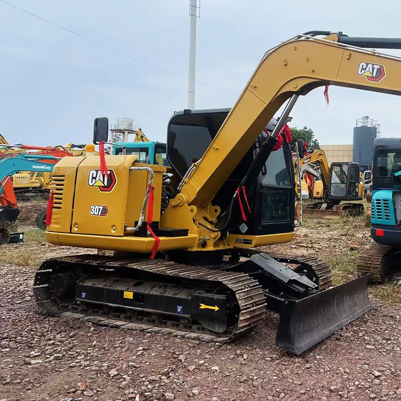 二手卡特307挖掘机