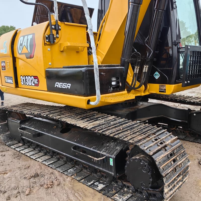 二手卡特313D2GC挖掘机