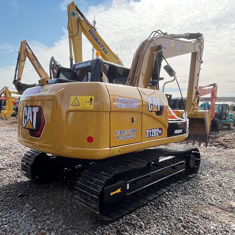 二手卡特312D2GC挖掘机