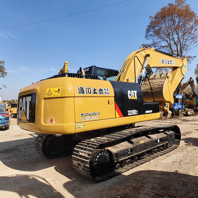二手卡特320D2挖掘机