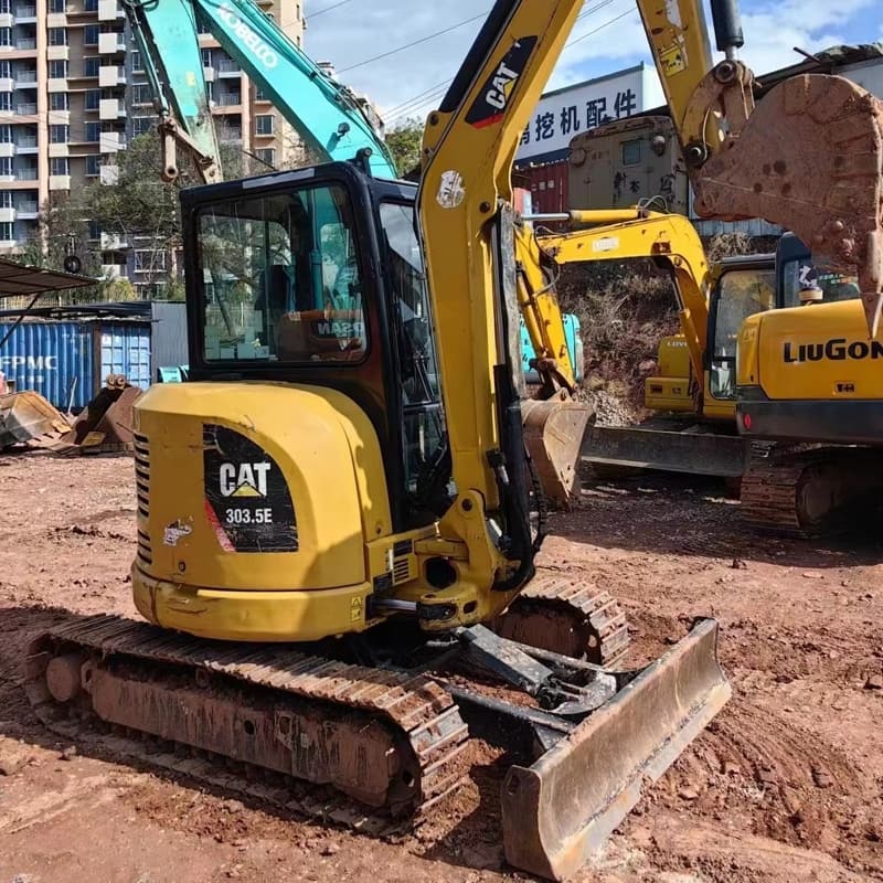 二手卡特303.5E挖掘机
