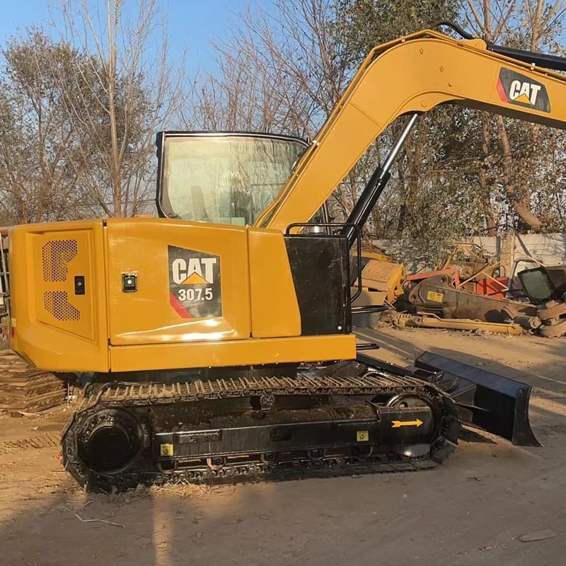 二手卡特307.5挖掘机