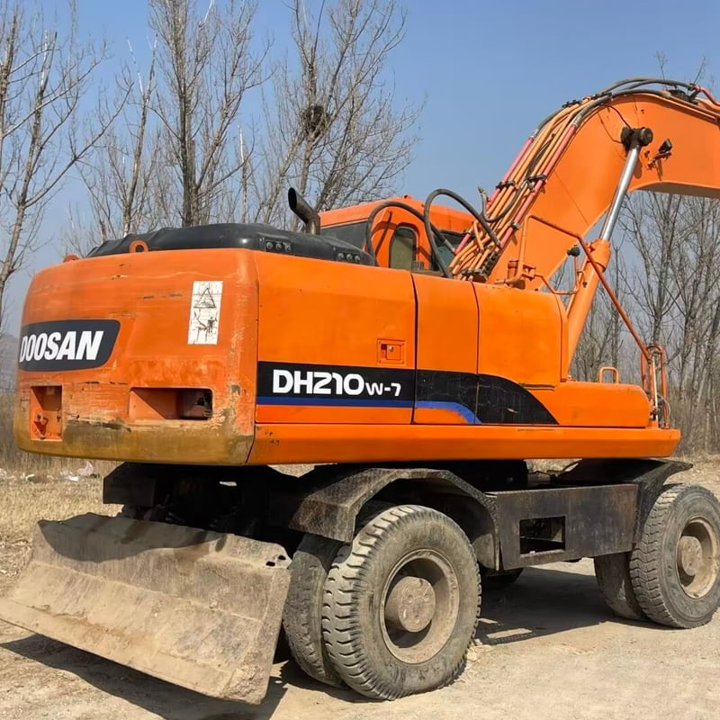 二手斗山DH210W-7挖掘机