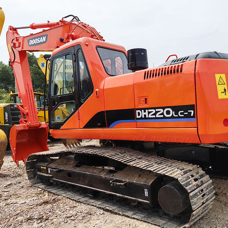 Used 斗山DH220LC-7 excavator