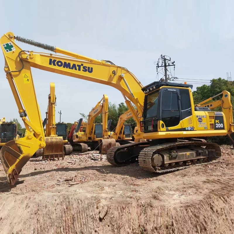 Used 小松200-8 excavator