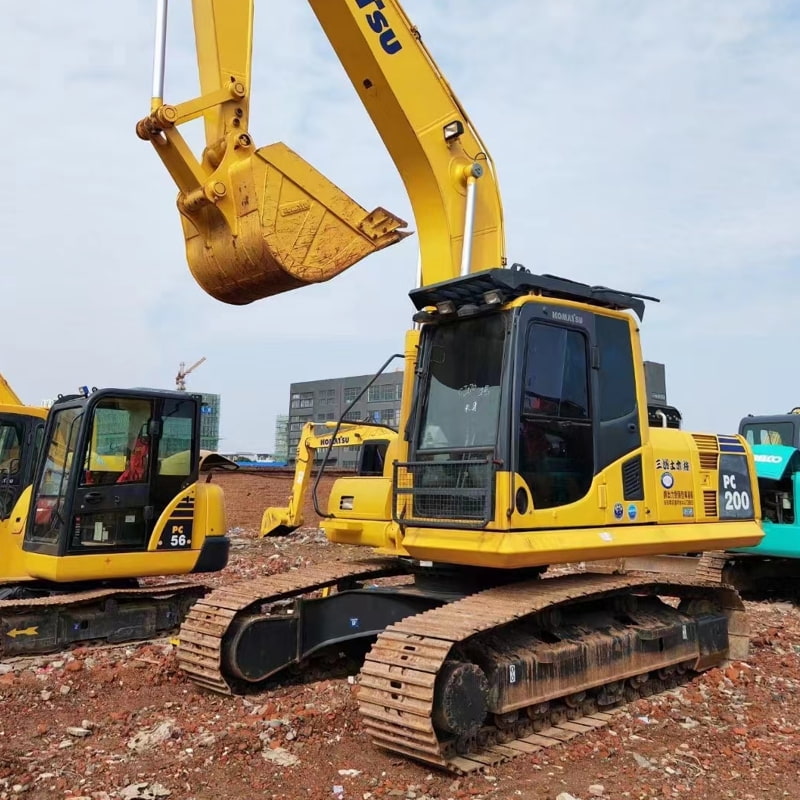 二手小松200-8挖掘机
