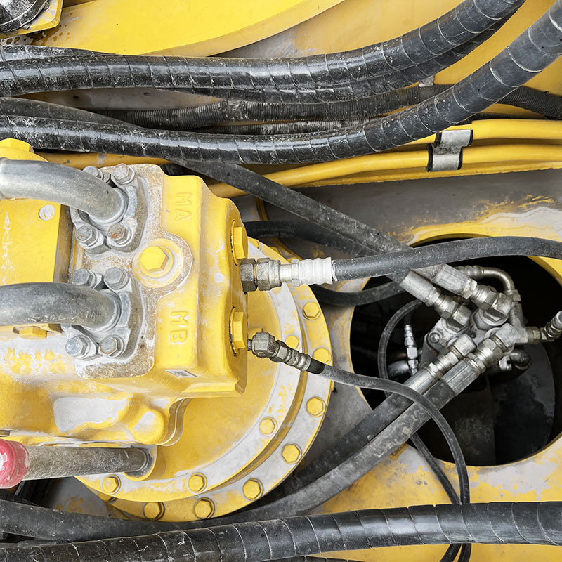 二手小松350-7挖掘机