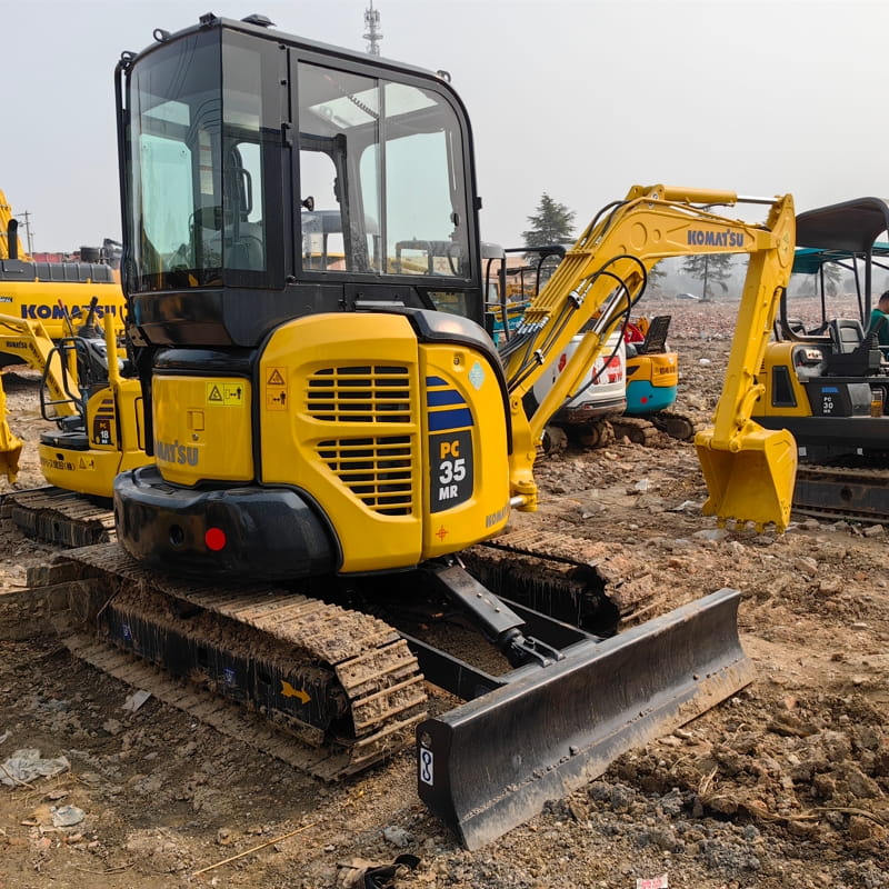二手小松35挖掘机