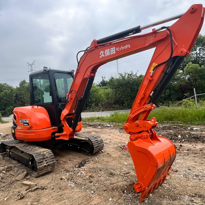 二手久保田KX155挖掘机