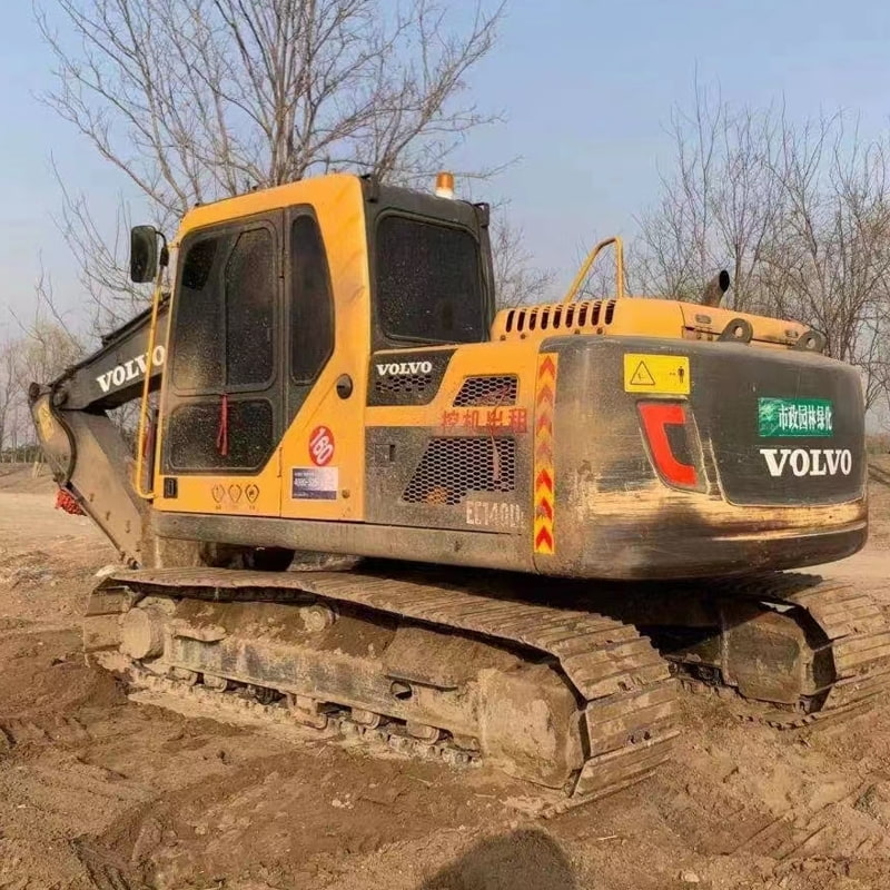 Used 沃尔沃140 excavator