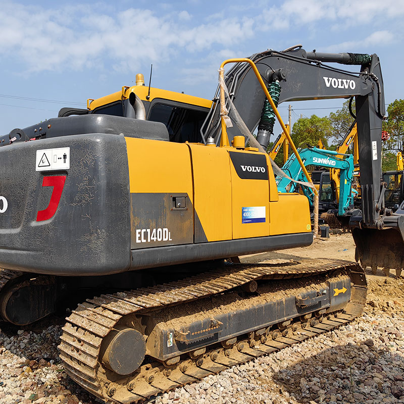 二手沃尔沃140挖掘机