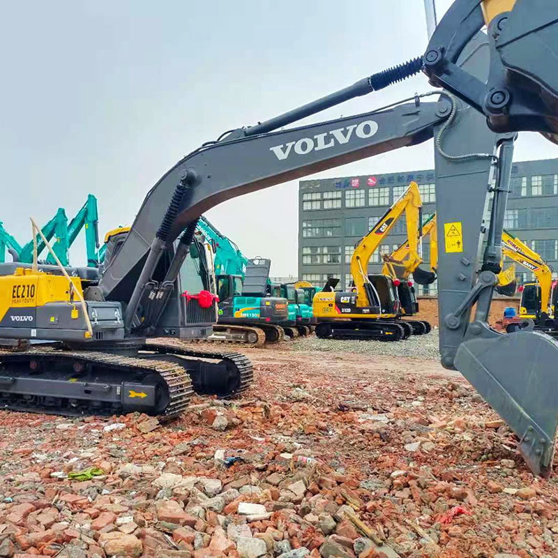 二手沃尔沃210挖掘机