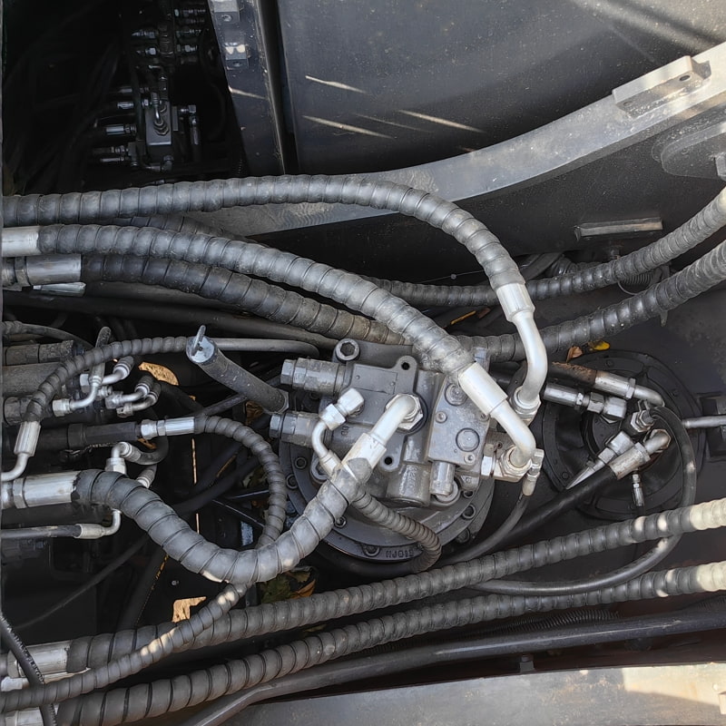 二手沃尔沃210挖掘机