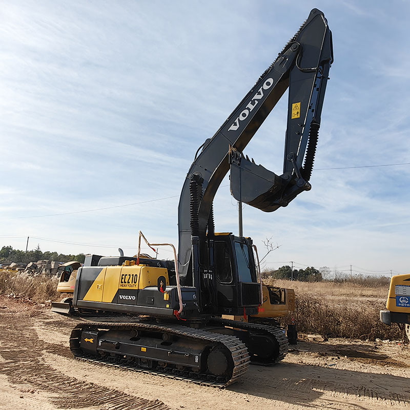 二手沃尔沃210挖掘机