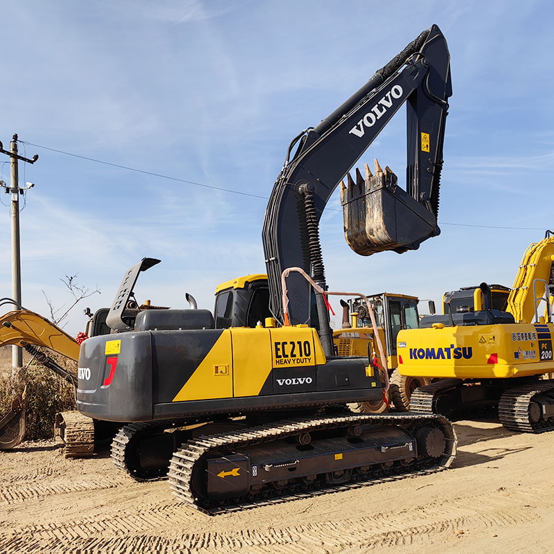 二手沃尔沃210挖掘机