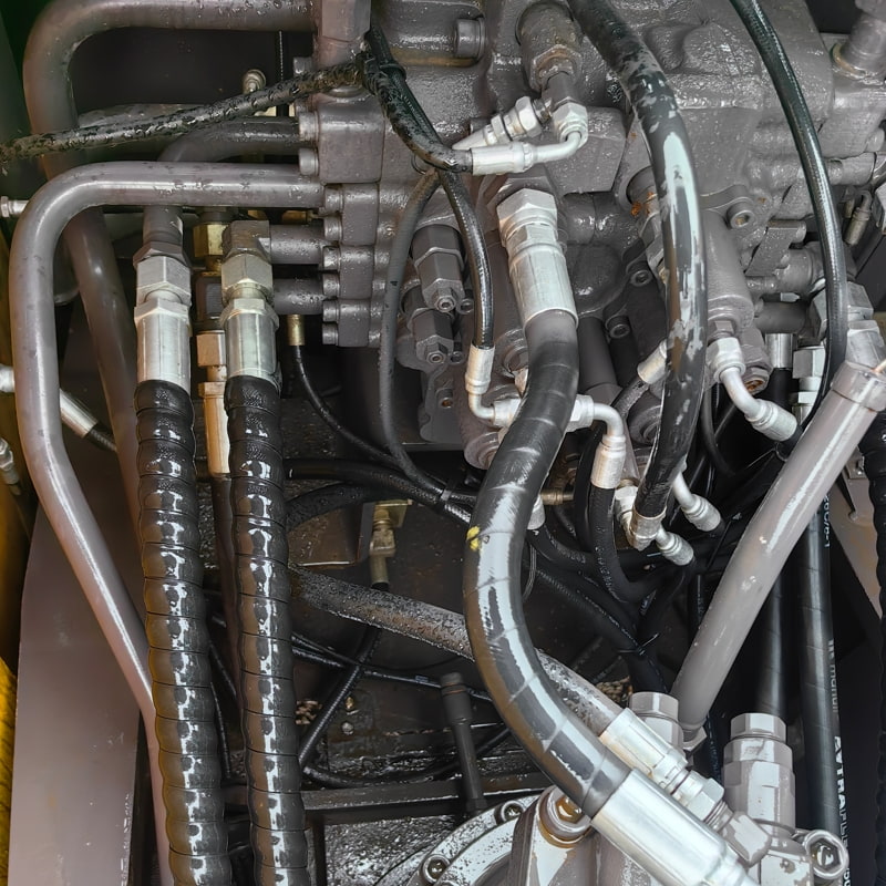 二手沃尔沃210挖掘机