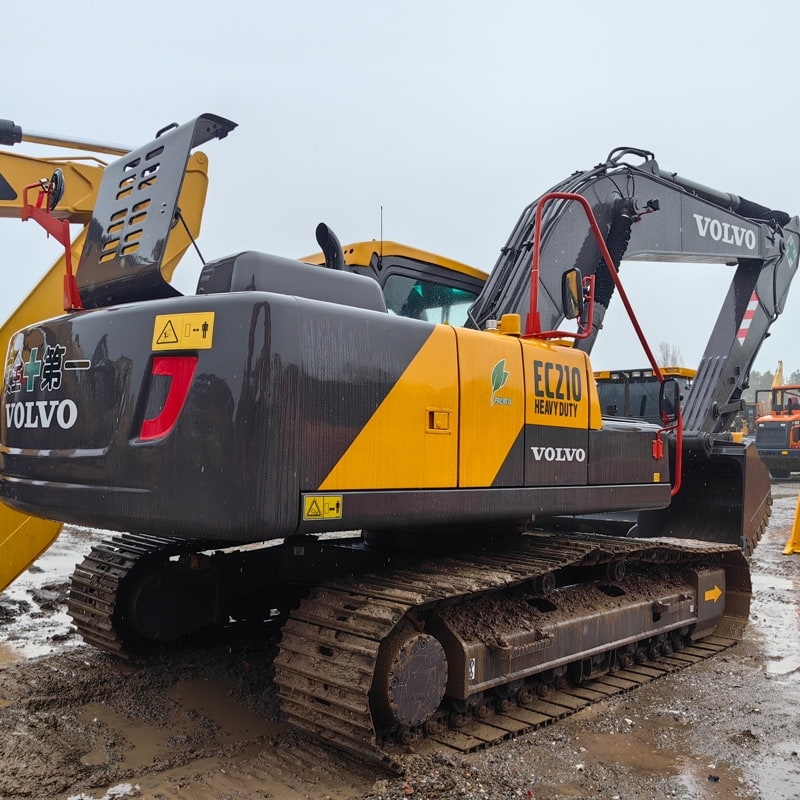 二手沃尔沃210挖掘机