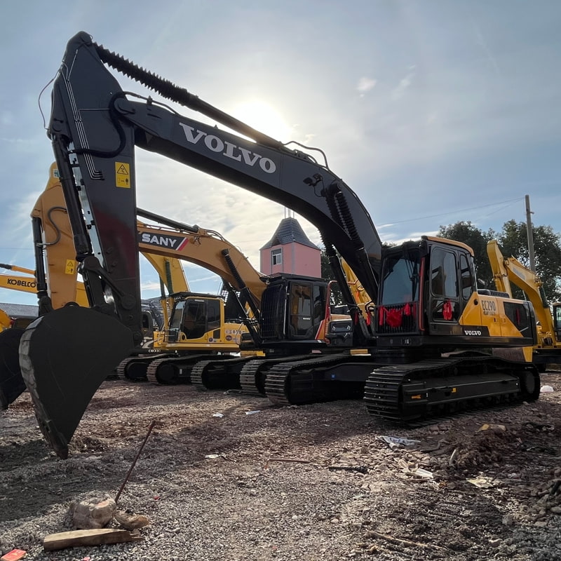 二手沃尔沃290挖掘机