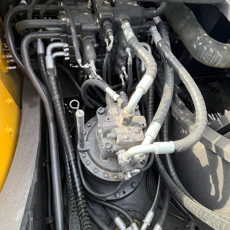 二手沃尔沃290挖掘机