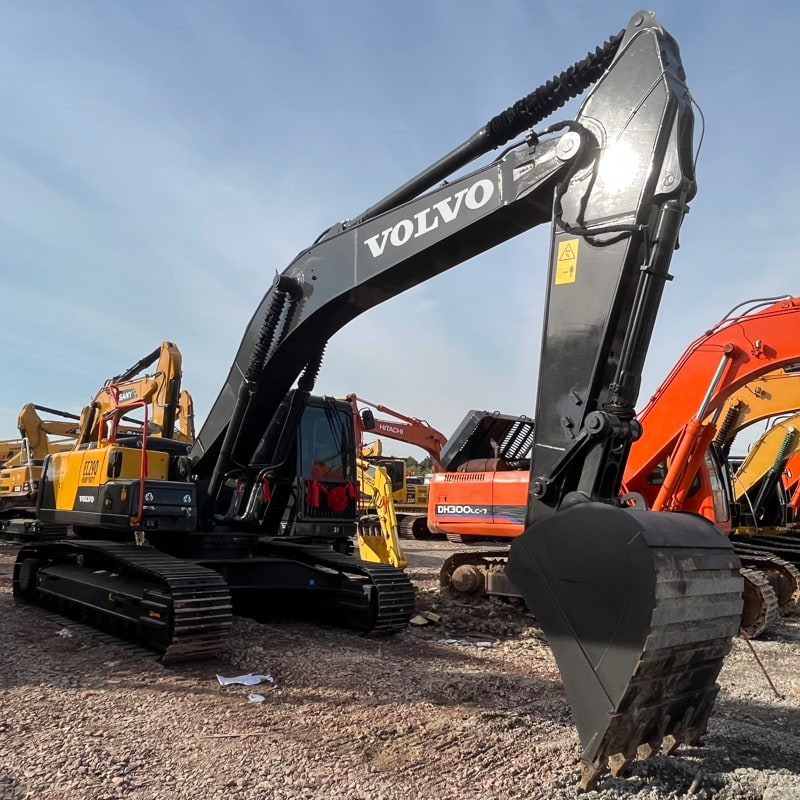 二手沃尔沃290挖掘机